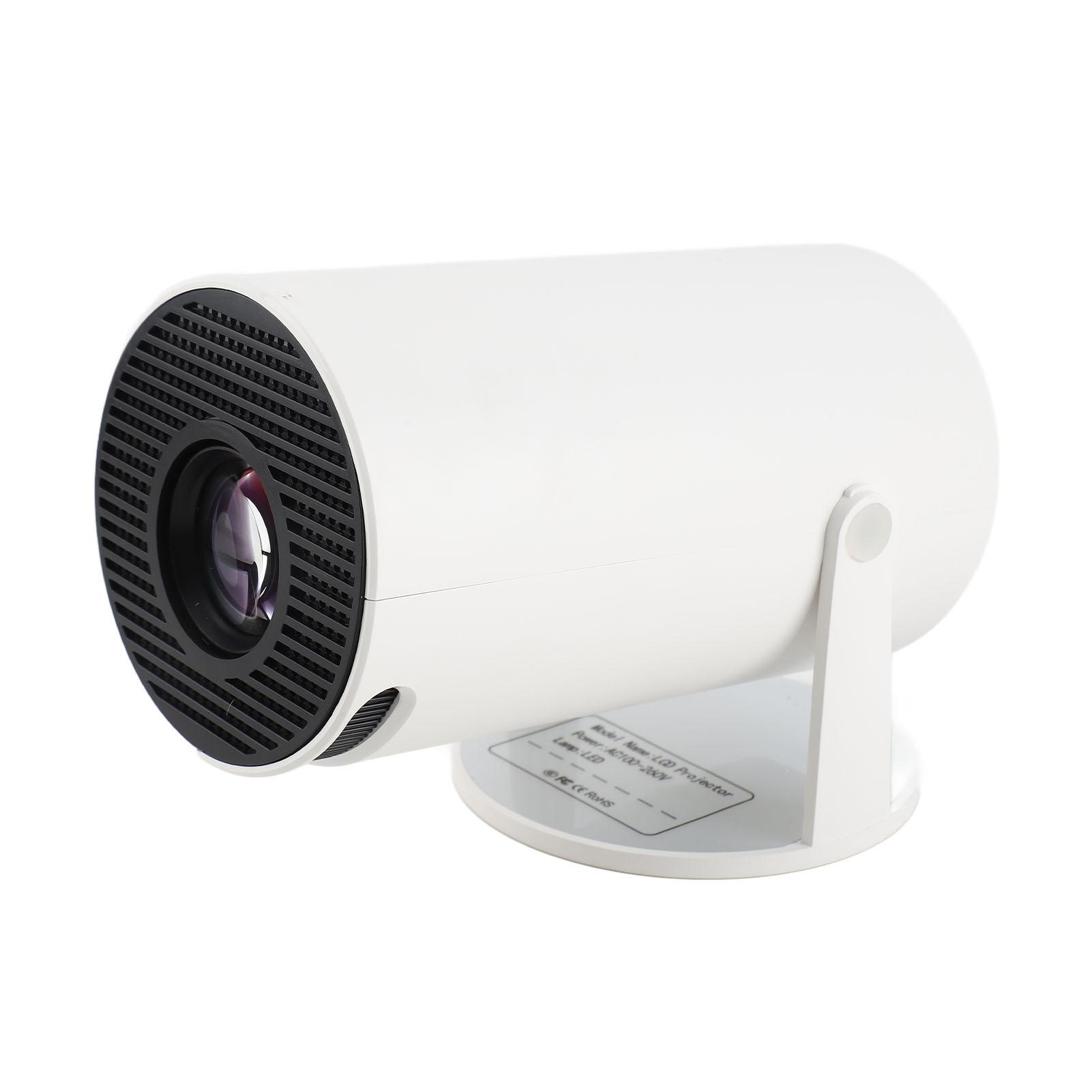 

270-градусный регулируемый проектор для Android 11.0, портативный наружный кинопроектор 1024x600, авто US Plug