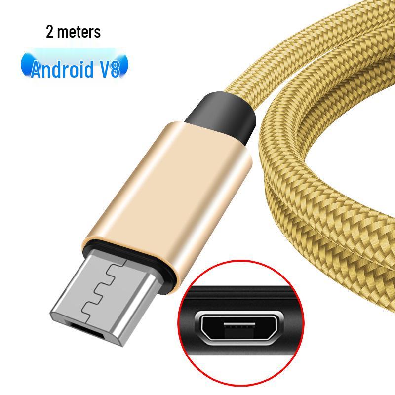 3M Nylon Braided Fast Charging Cable for Apple, Android, Huawei, Type-C Devices