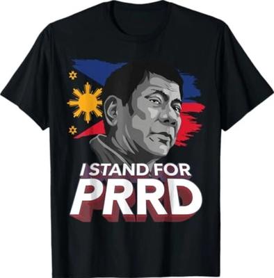 I Stand for PRRD Supporter Digong Duterte Philippine DU30 T-Shirt