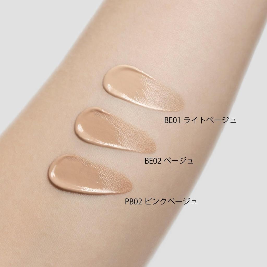 Celvoke Rare Glow Liquid Foundation BE01 Light Beige 25mL Highly Moisturizing, Natural Glow, SPF38 PA+++