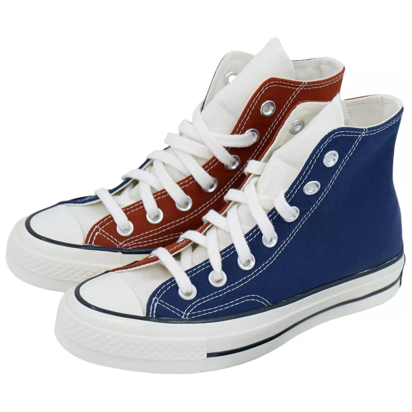 

Converse Chuck 70 High Hybrid Textur - Кроссовки унисекс Cedar Bark Midnight Navy Blue Egret 171659C 35