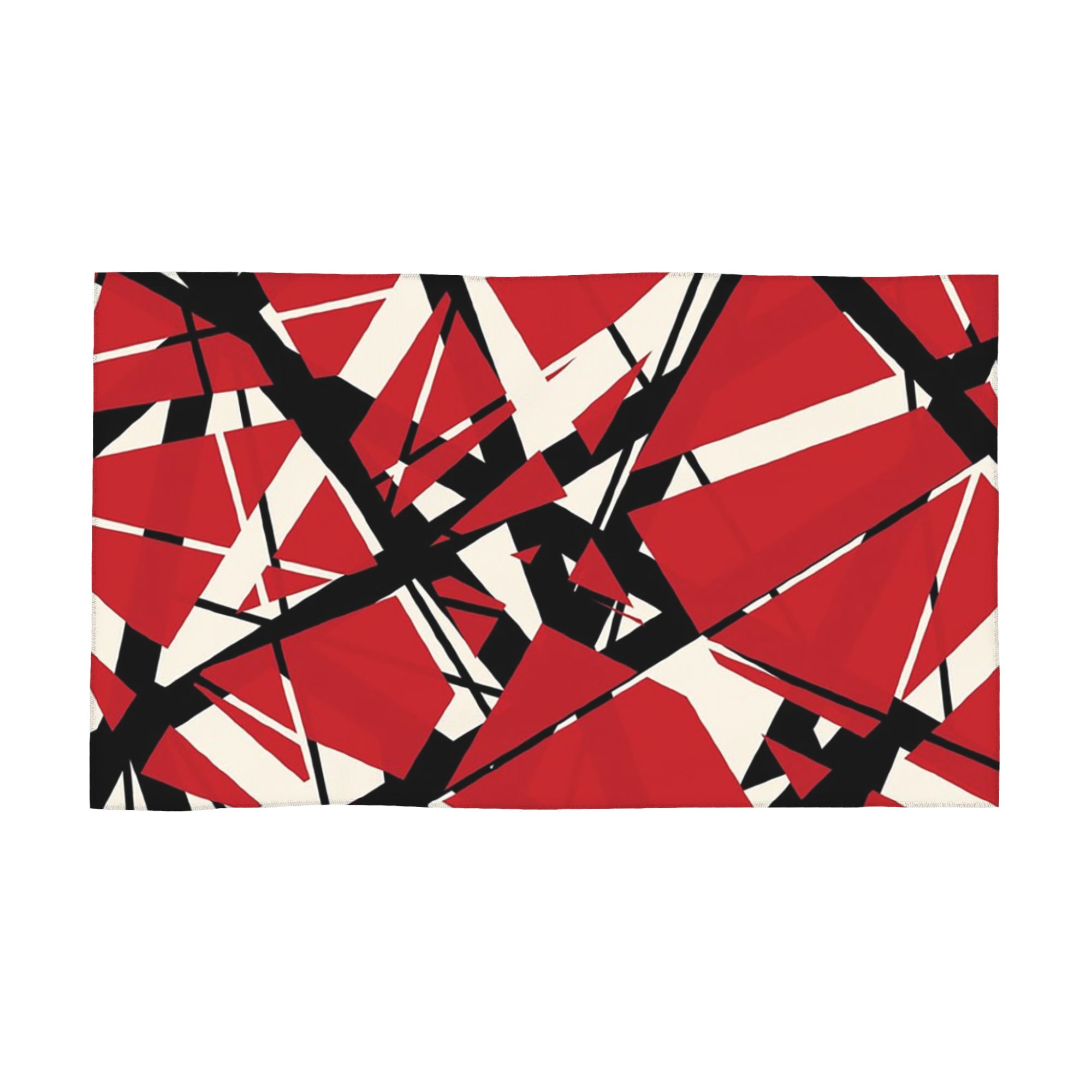 EVH authentic stripes design (red) Soft Face Towel Quick Dry Pool Bath Cotton Towels Breathable W40*H60(CM)