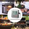 ThermoPro Digital Oven Thermometer for Cooking Foods Kitchen Timer and Alarm Function TP16 for Temperature Control for Fried Milk, Coffee, Meat, Food,