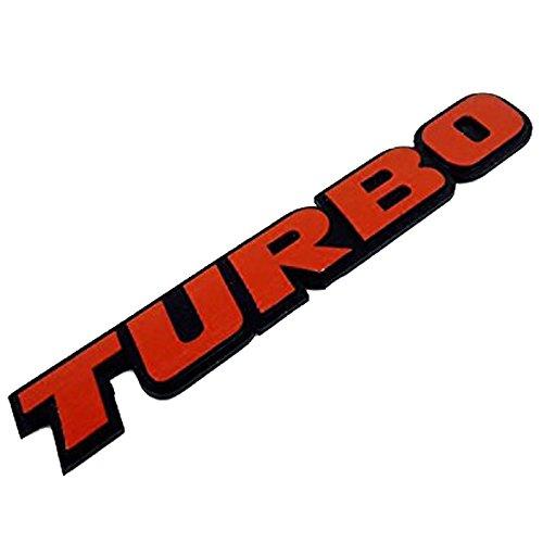 

CarOver CO-BIG-TURBO-RD Universal 3D Big Turbo Sticker Turbo 3D Car Decal Sticker Cool Letter Logo Stylish Sports Racing English Motorcycle красный