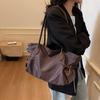 Cloth Ins Style Large Capacity Daily Simple 2025 New Casual Fashion Versatile Student Tote Bag