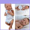 Lifelike 18-inch Reborn Baby Doll Handmade Silicone Body Safe And Non-toxic Perfect Gift For Kids