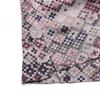Emporio Armani FW22 Mosaic Pattern Printed Long Sleeve Shirt Men Shirts Gray Pink H31FA1-C114C-037