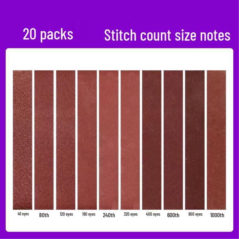 Multi-Size Sanding & Sharpening Belts for Knife Grinding and Polishing