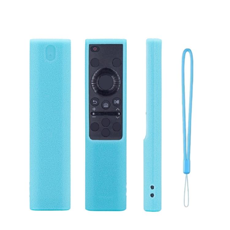 Household TV Remote Cover In Silicone with Pebbled Hold and Lanyard for BN591388K Daily Couch Sleeve, Bedroom, and Media Table Use