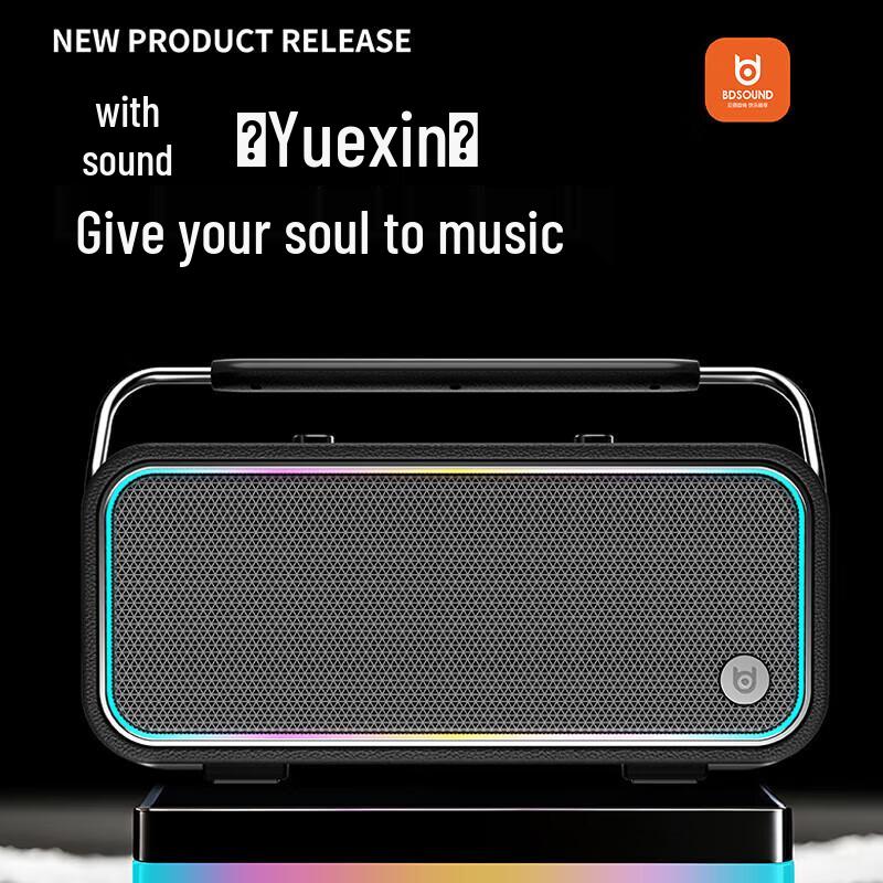 Beide BD-H0695 Portable Bluetooth Karaoke Speaker with Dual Microphones