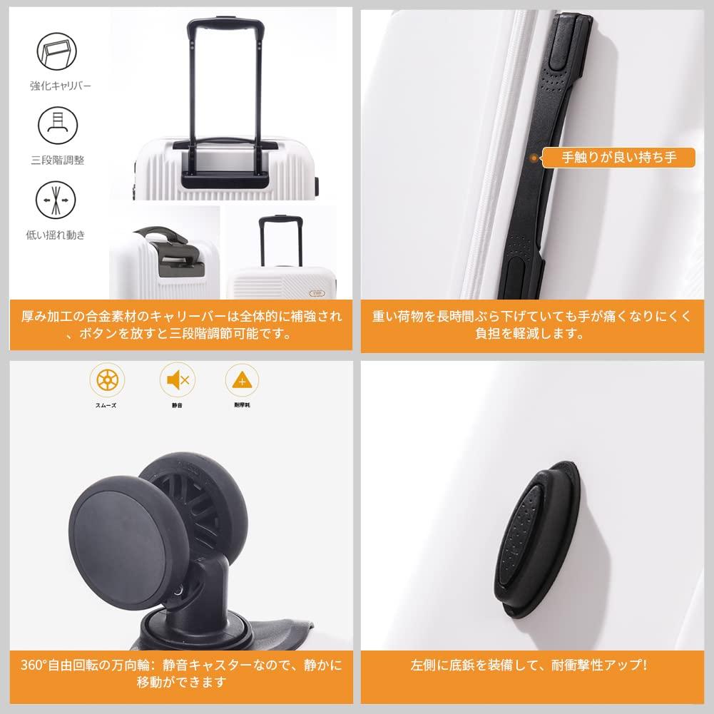 Mala de viagem Bolsa de transporte com rodinhas Frente aberta Frente aberta Trava de discagem Porta USB com gancho Porta de carregamento Porta-copos Negócios 1 noite 2 noites Ultra leve