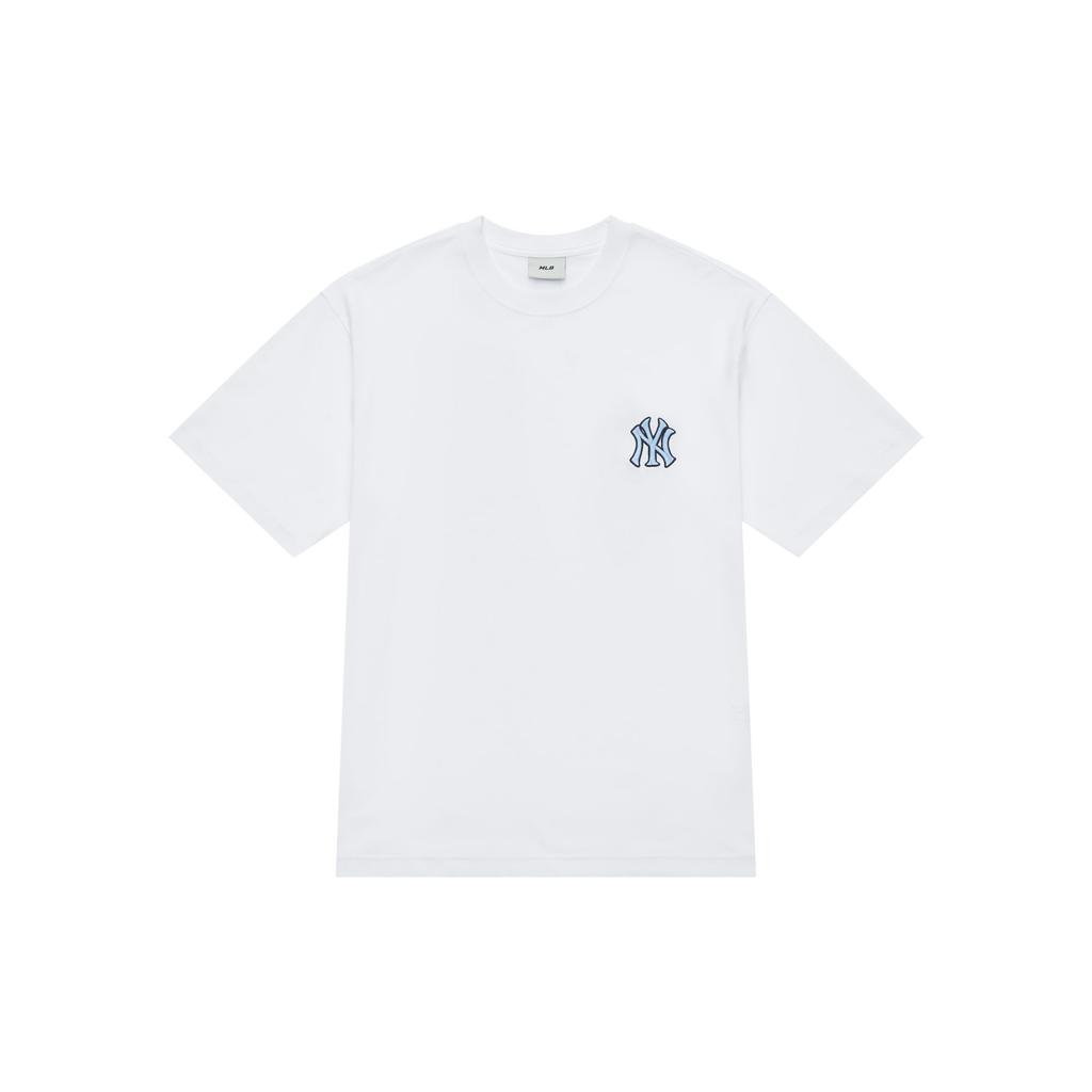 MLB MONOGRAM T Shirt Unisex Ivory 3ATSM0343-50IVS