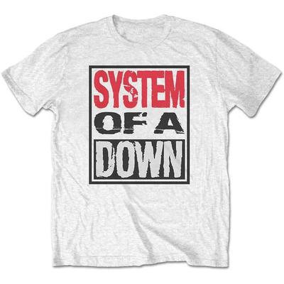 System of A Down Classic Logo Print Cotton TShirt Alternative Metal Punk Streetwear Unisex Crew Neck Short Sleeve Tee