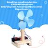 DIY Technologie Malý Maker Vynález Fyzikální Experiment Malý Elektrický Ventilátor Ručně vyráběný Materiál Skládanka Hračka Dárek