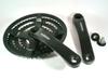SHIMANO Front Chainwheel 170mm with Chain Guard BB Square Shaft EFCTY501C888CLB TOURNEY (MTB) FC-TY501 48×38×28T 8S/7S/6S Black/Compatible 122.5mm