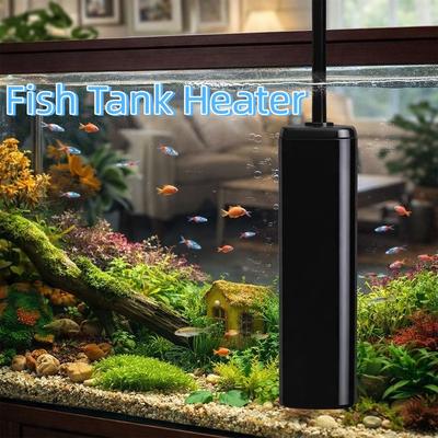 Automatische Mini Aquarium Heater Keramische Lage Waterstand Vis Tank Heater Hoge Efficiëntie Constante Temperatuur