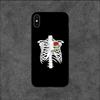 Human Organs Heart Meridian Kidney Phone Case For iPhone 11 12 Mini 13 14 Pro XS Max X 8 7 6s Plus SE XR Shell