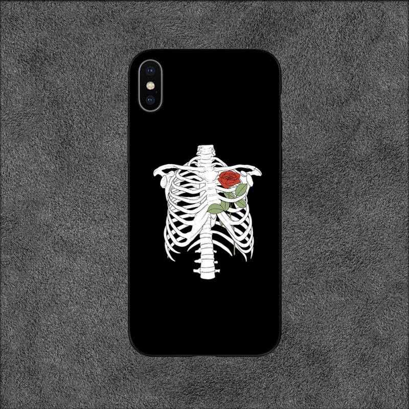 Human Organs Heart Meridian Kidney Phone Case For iPhone 11 12 Mini 13 14 Pro XS Max X 8 7 6s Plus SE XR Shell