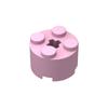 95pcs Cylinder 2x2 Round Brick with Axle Hole Building Blocks Accessories  DIY Parts Compatible with  Bricks  6143 3941