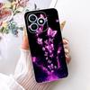 For Honor X8d 4G Case Cute Cat Luxury Flowers Painted Cover Soft Slim Phone Case For Honor X8d X 8d HonorX8d 4G Back Cover Coque