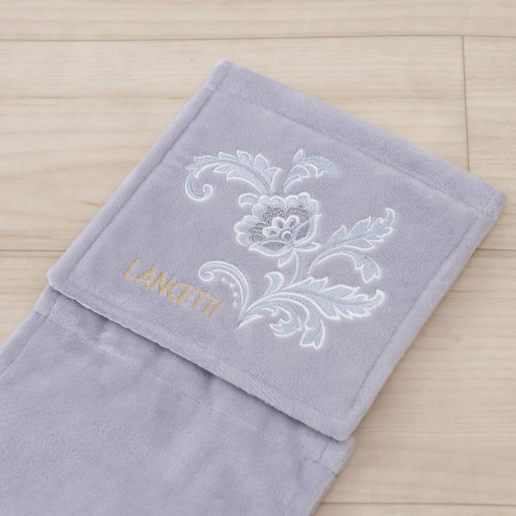 LANCETTI Pizzo 2 Papierhalter-Abdeckung, Grau, Lancetti Senko 63872