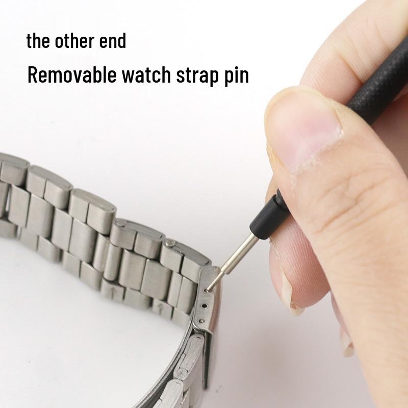 Watch Strap Adjuster & Removal Tool: 1.2 Small Lug Double-Ended Screwdriver with Rubber Sleeve Protection