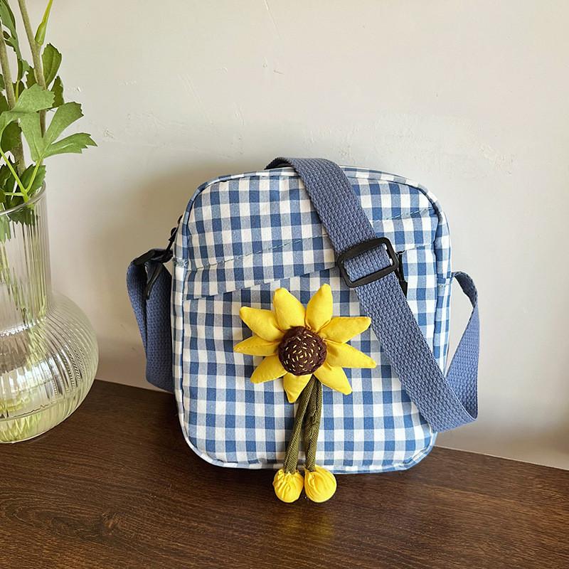 Chic Ins Fashion Small Square Crossbody Bag For Students In Vibrant Colors