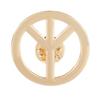 New World Peace Theme Enamel Brooches Dove Olive Branch Symbol of Peace Design Pins Bulk