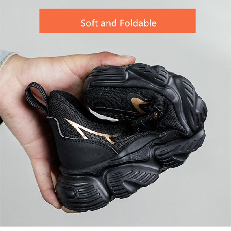 Lightweight Safety Work Shoes Labor Protection Shoes Puncture Proof Work Shoes with Steel Nose Men Working Shoes with Protection