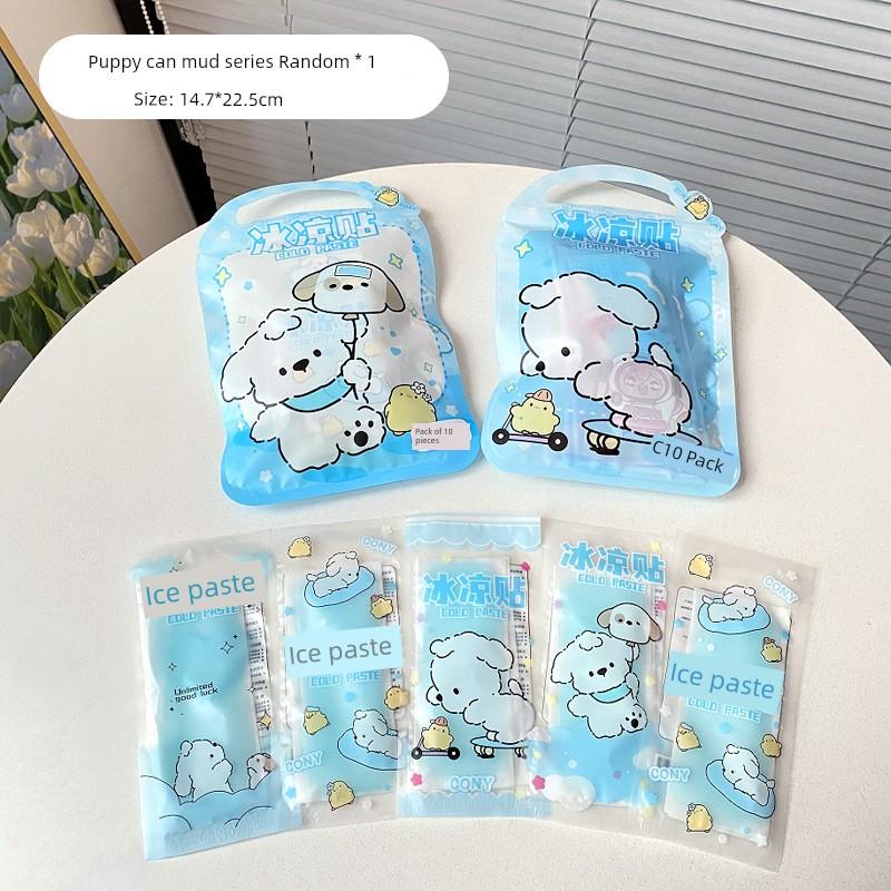 Student Military Training Anti-Sleepy Physical Cooling Cooling Plaster Mobile Phone Heat Radiating Phone Screen Protector Cooling Handy Gadget Bags