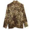 Needles Made In Japan Leopard Pattern Long Sleeve Western Shirt Women Used