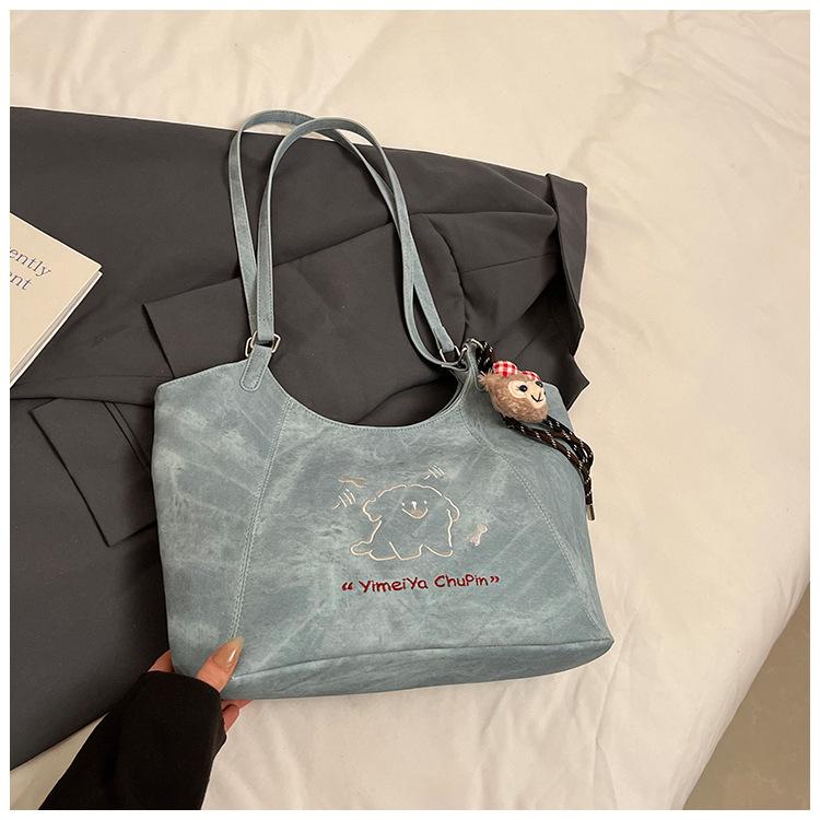 

Сумка під пахви велика жіноча нова весняна універсальна сумка-тоут великої місткості сумка на плече