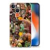 Phone Case For iPhone 18 17 Cases iPhone 18 Air 16 15 12 13 14 Pro Max 15 Plus 16Pro iPhone 1811 Clear Soft Cover Monkey