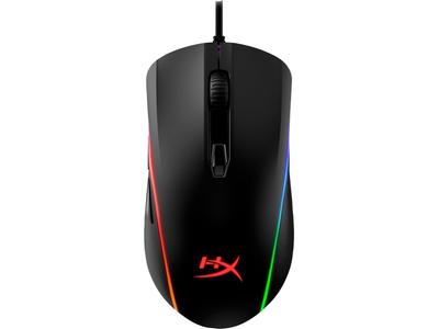 Mouse gamer HyperX Pulsefire Surge RGB para jogadores com DPI óptico ajustável Omron Switch Garantia de 2 anos HX-MC002B ( 4P5Q1AA )
