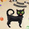 1/3Pcs 3D Stand Halloween Cat Foil Balloons Halloween Party Decorations