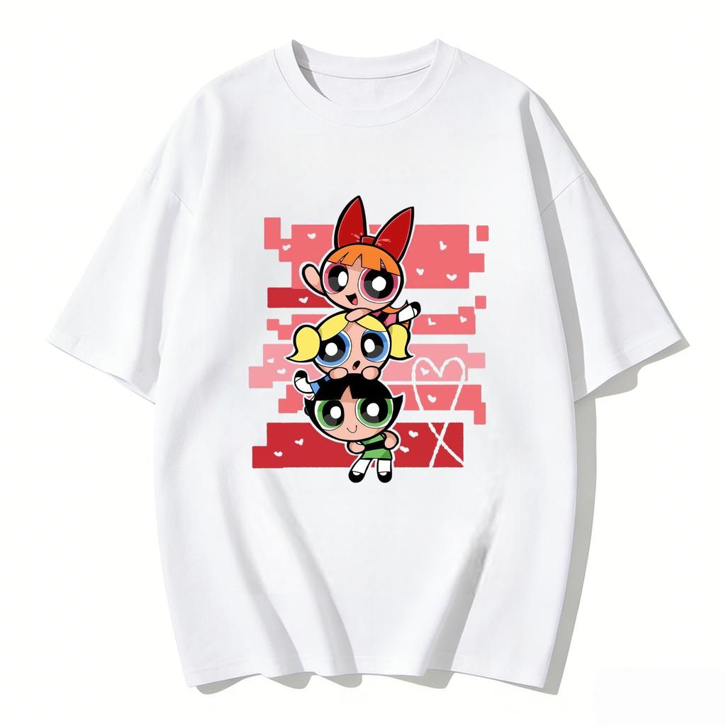 2026 Super Kraftvolle Mädchenbluse Training Streetwear T-Shirts Damen-T-Shirt Klassisches Fitnessstudio Fitness Familien-Passende Outfits Sommer Oberteile