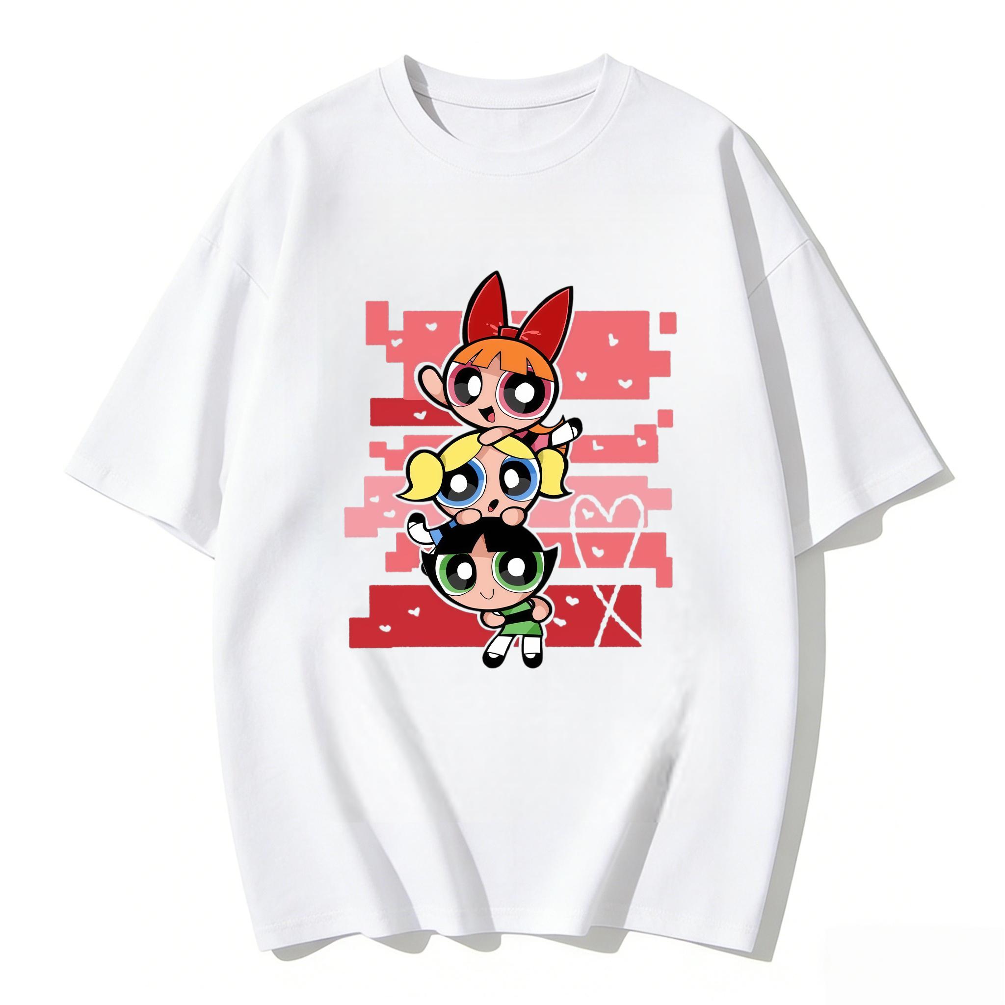 

2026 Girls Super Powerful Blouse Training Streetwear Tshirts Womens Tee Classic Gym Fitness Family Matching Outfits Summer Tops 4XL