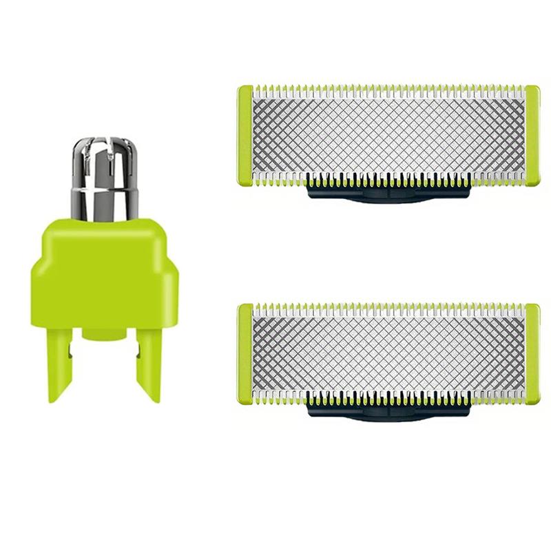 Shaver Replacement Blades Replacement Heads for Philips OneBlade One Blade Pro Hybrid Electric Shaver Blades QP25 26 27 28 65 66