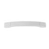 Polypropylene Door Entry Handle White Curved Support Handle Universal Handle with Cap  Trailer