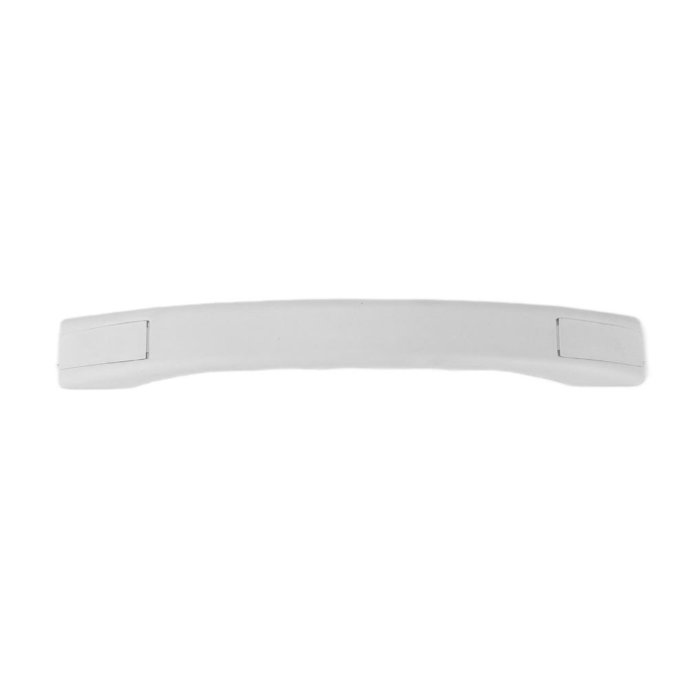 Polypropylene Door Entry Handle White Curved Support Handle Universal Handle with Cap  Trailer