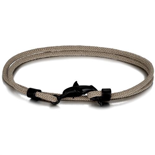 Black Cute Little Dolphin Hand Rope Small Fresh Animal Color Multi-Layer Adjustable Men'S And Women'S Bracelets