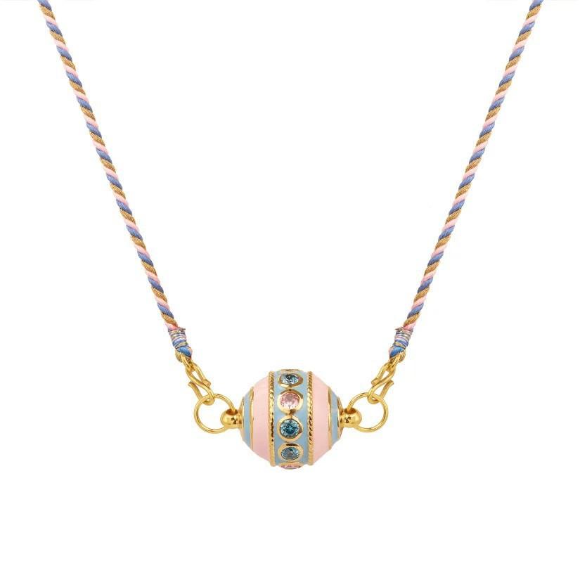 Dopamine Twist Valentine'S Day Gift Irregular Necklace Furnace Vacuum Plating 18K Gold Warranty