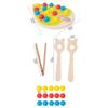 Preschool Educational Wooden Rainbow Color Sorting Toy Focused Training Logical Game for Kids Color Matching Learning Fun