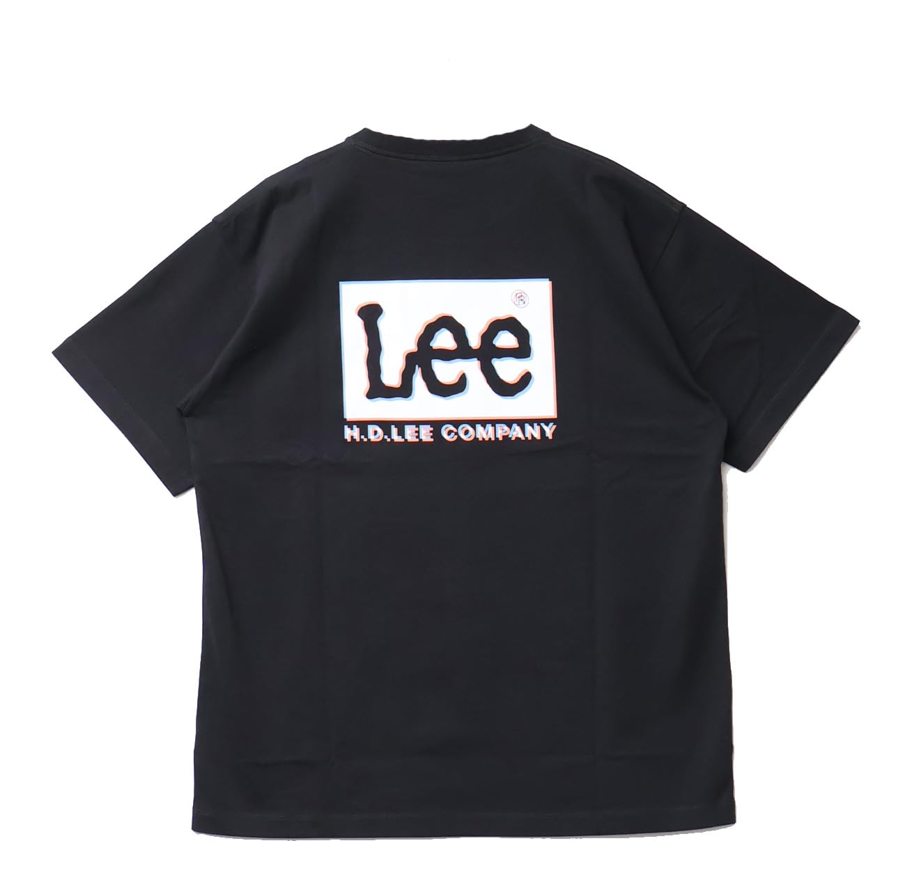 

Lee Back Print Black Men s T-Shirt, чёрный