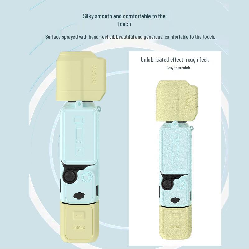 DJI Pocket 3 Silicone Protective Case for Osmo Pocket Gimbal Camera - Macaron Color Shell