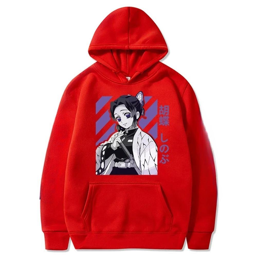 Demon Slayer Japanese Anime Women's Hoodie Long Sleeve Ninja Sweater 2025 Autumn and Winter Pullover Women's Clothing Graphic