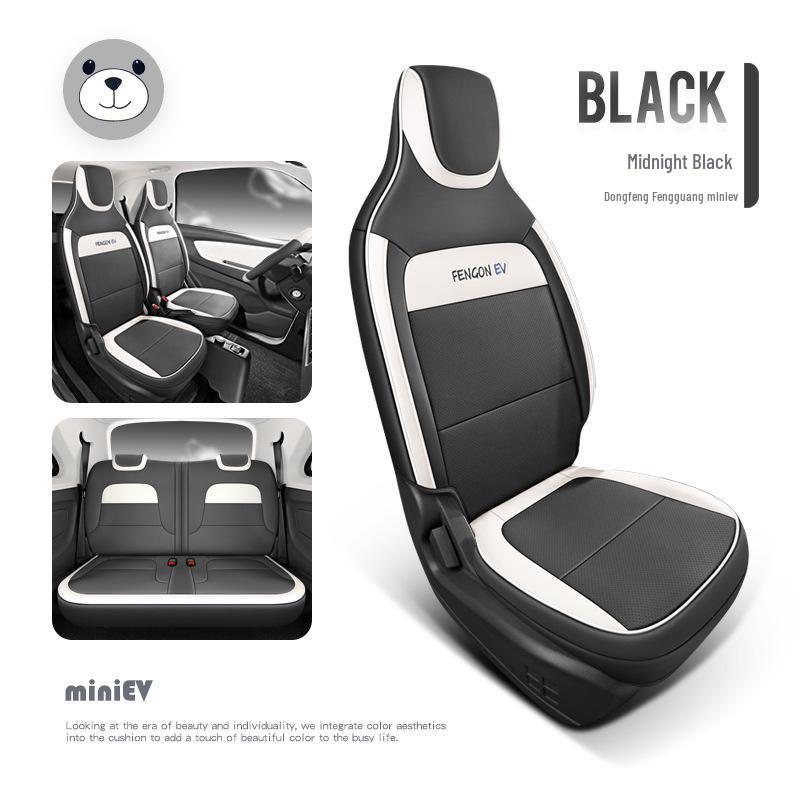 Wuling Hongguang MiniEV Seat Cover: Full Wrap Macaron Leather Cushion
