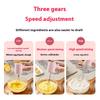 1PC Handheld Electric Egg Beater and Mixer - USB Charging, Portable Mixer with 3-speed Control, Suitable for Cakes, Cookies, and
