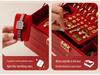 Multilayer Leather Wedding Jewelry Storage Box with Drawers for Necklaces and Rings