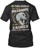Mechanic- Premium T Shirt Made In the USA Size S To 5XL